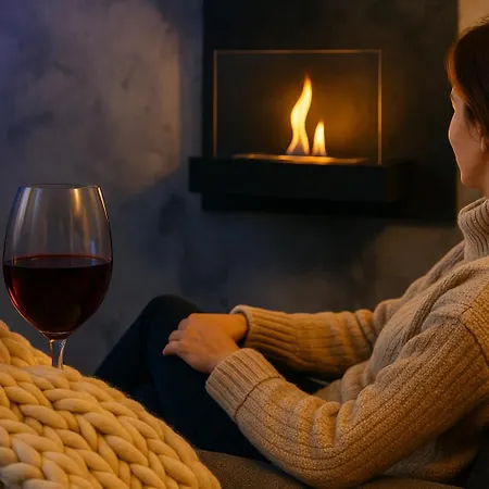 Hotelove Z Biokominkiem Na Skale Daire