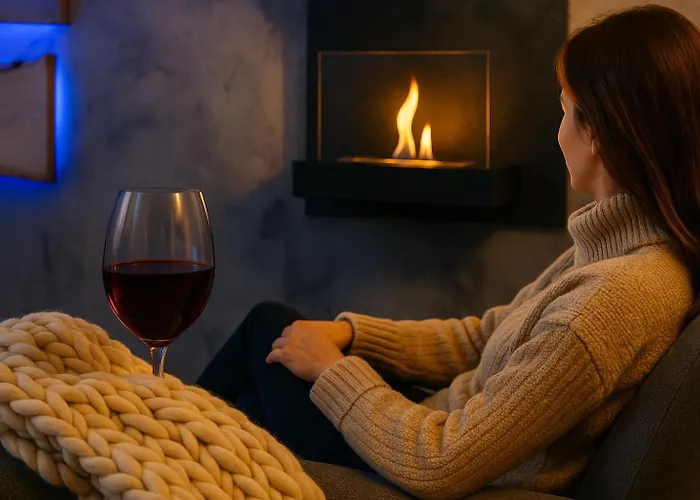 Hotelove Z Biokominkiem Na Skale Daire