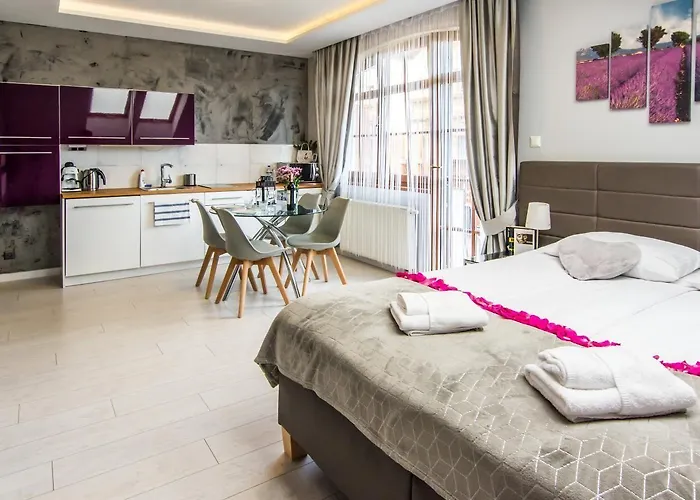 Hotelove Z Biokominkiem Na Skale Appartamento